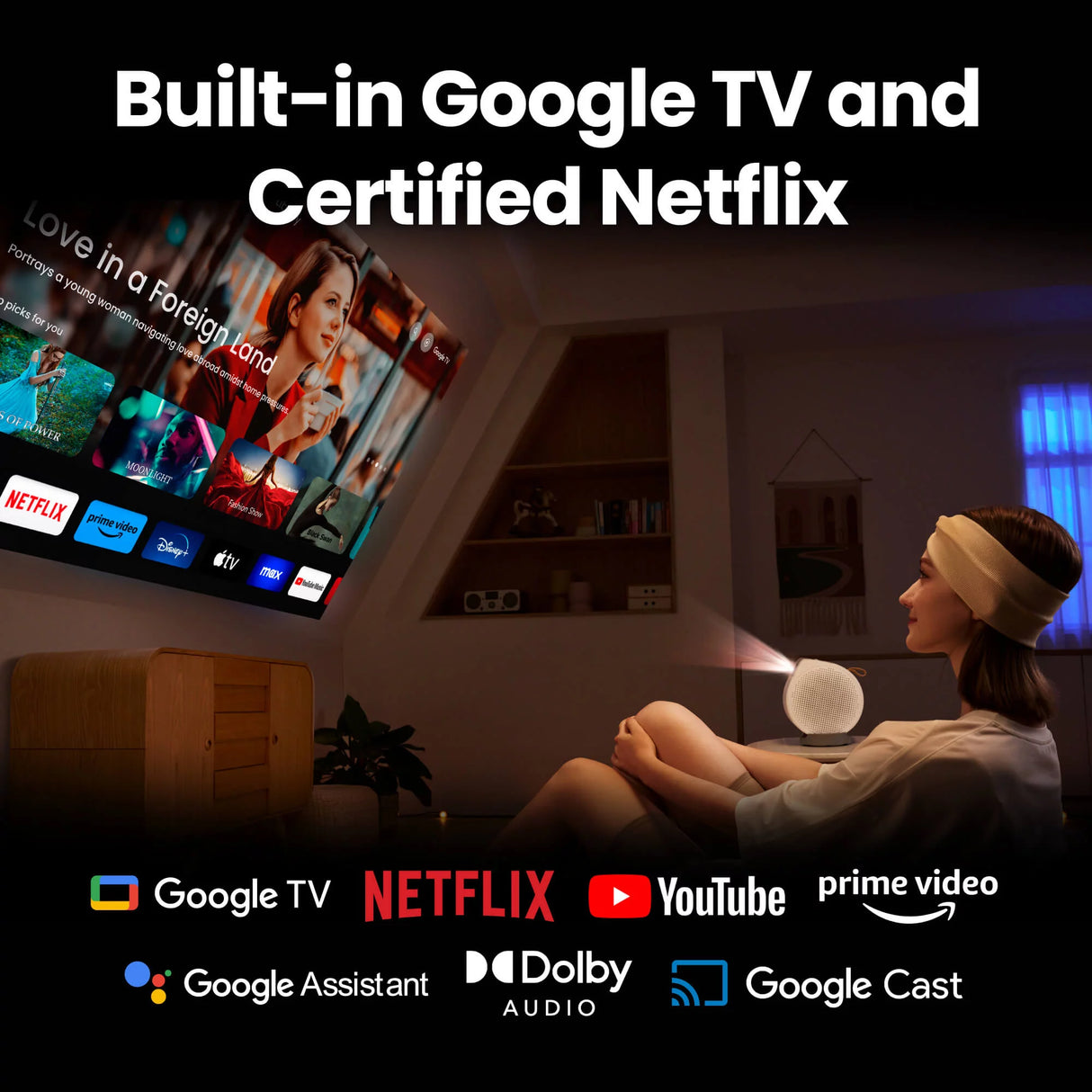 BenQ GV50|1080p 500lm Portable Projector