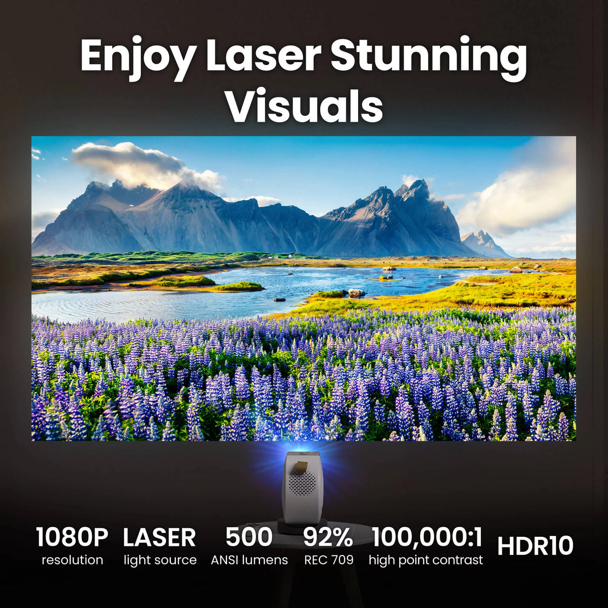 BenQ GV50|1080p 500lm Portable Projector