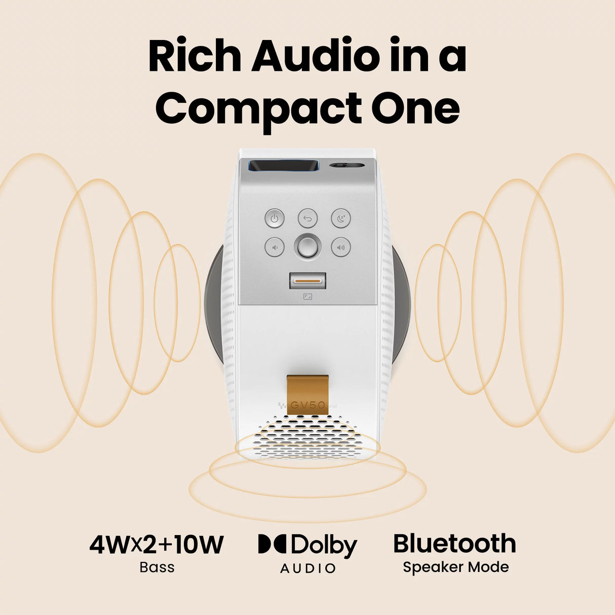 BenQ GV50|1080p 500lm Portable Projector