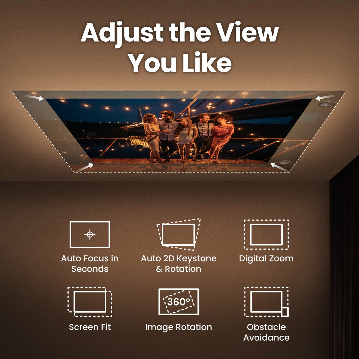 BenQ GV50|1080p 500lm Portable Projector