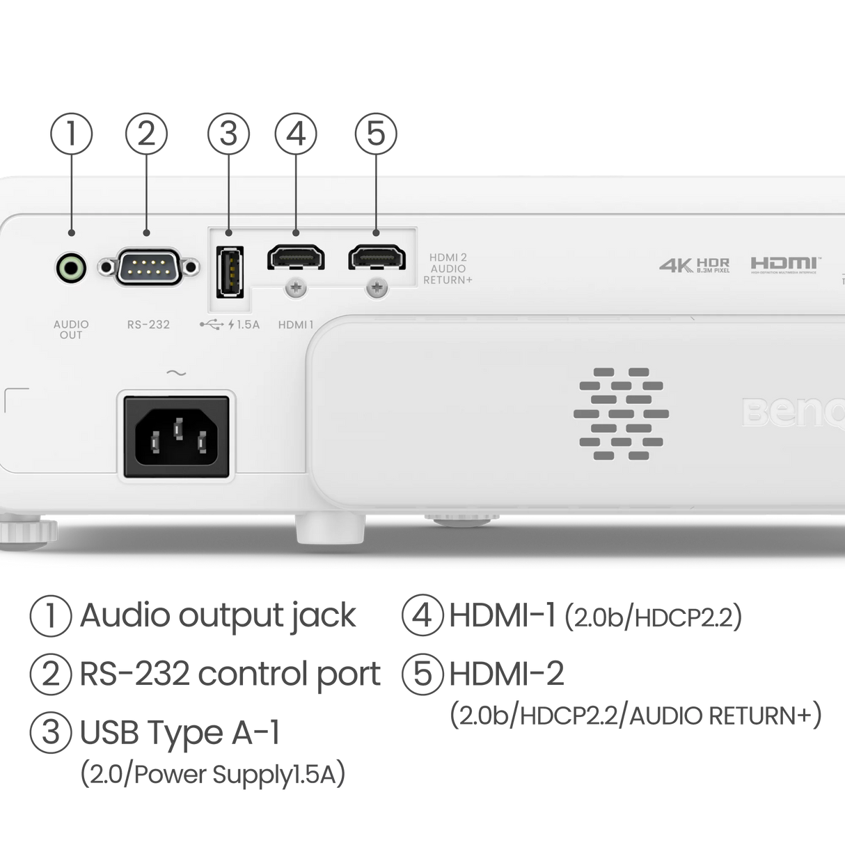 BenQ TK710STi|4K 3200lm BenQ Casual Gaming Projector
