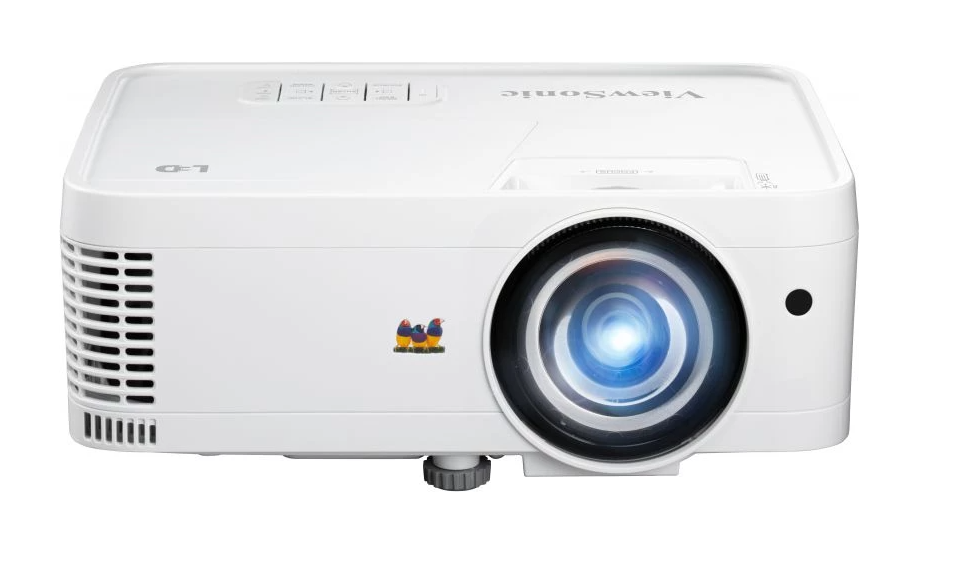 Proyector LED WXGA de alcance corto y alto brillo para uso empresarial y educativo Viewsonic LS550WH