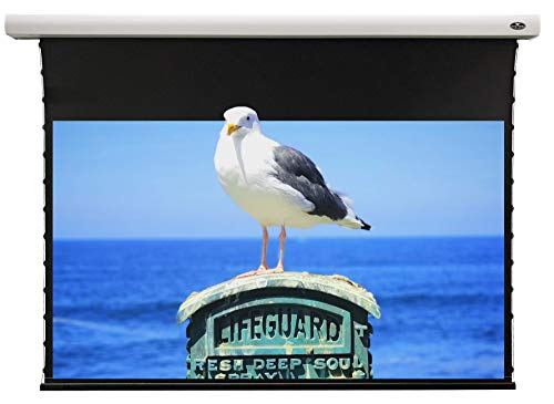 VIVIDSTORM White Cinema Slimline Motorized Tension Projector Screen