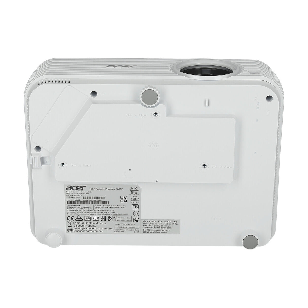 Acer H6542BDK - Proyector de cine en casa, Full HD, 4000 lúmenes ANSI