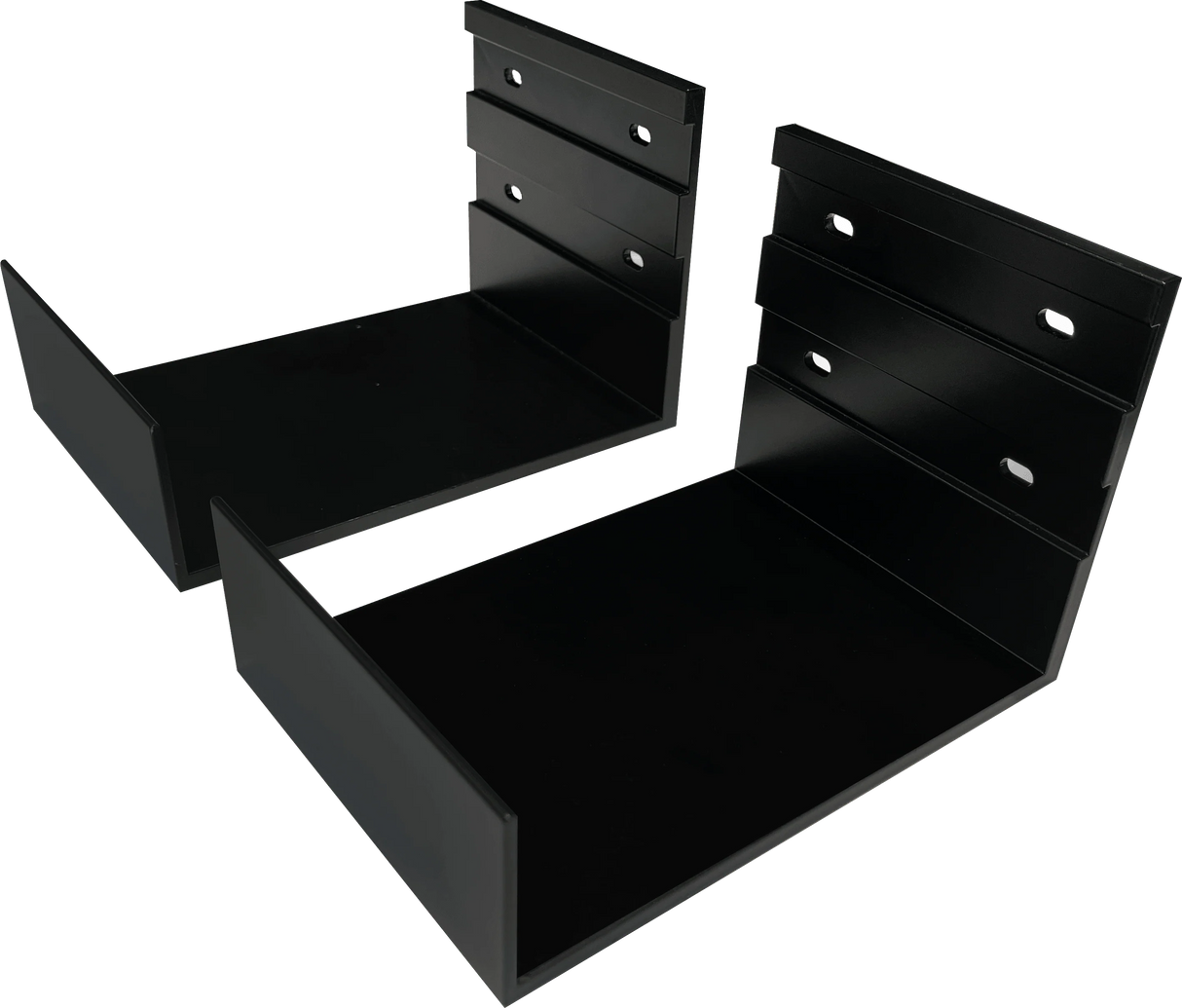 Vividstorm Wall Mount Brackets for Electric Tension Floor Rising Screens (1 Pair)