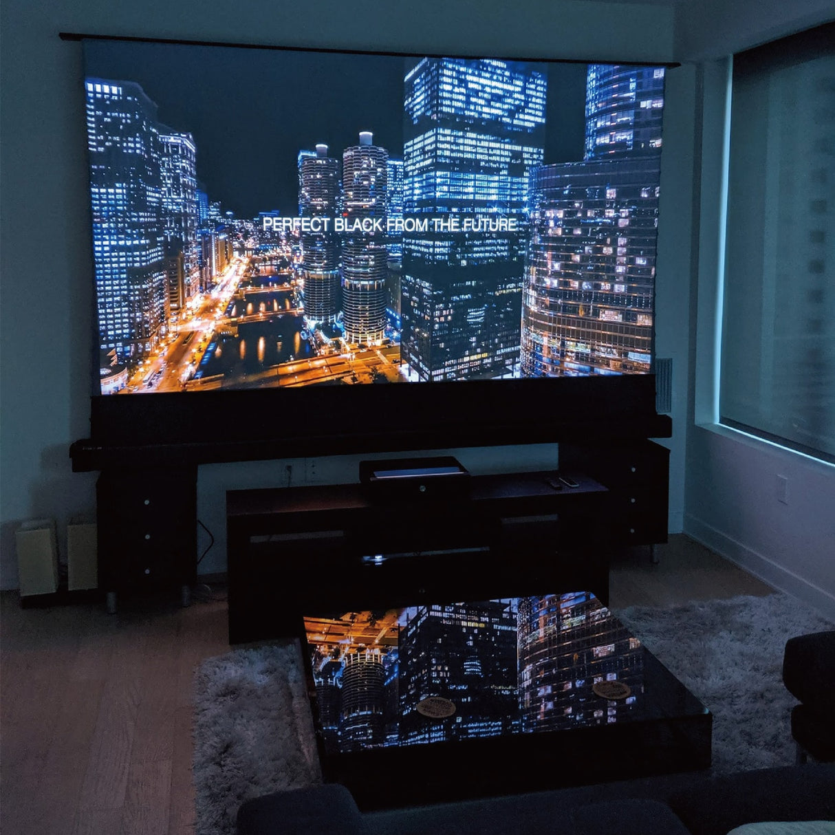 VividStorm S Pro PLUS Electric Tension Floor Rising ALR Screen (UST)