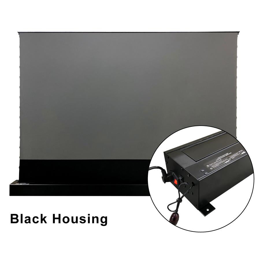 Pantalla acústica elevable con suelo tensado eléctrico VividStorm S PRO (UST)