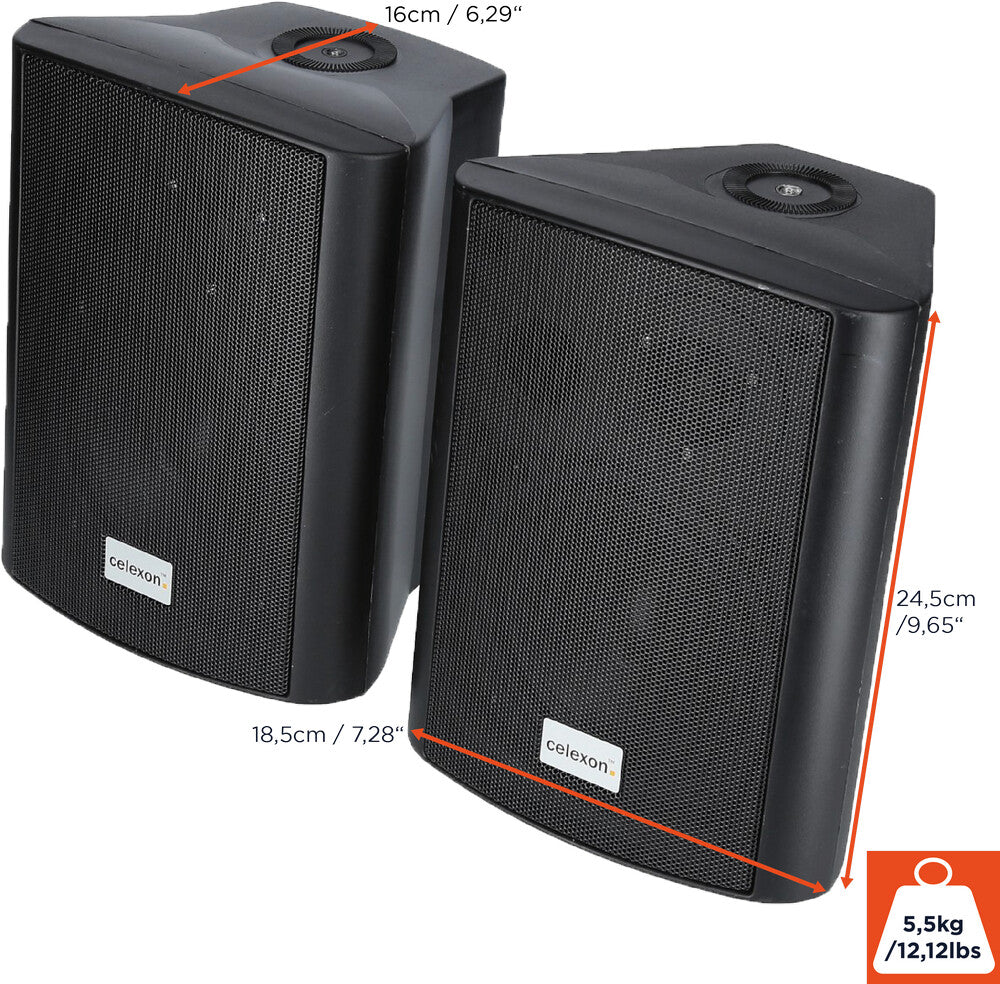 Celexon active speaker set 2-way 525-b