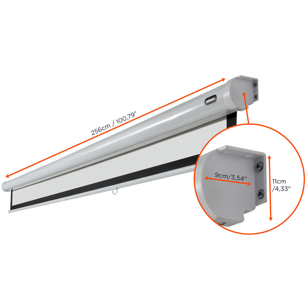 Pantalla Celexon 134" manual económica 240 x 240 cm 16:9 / 1:1