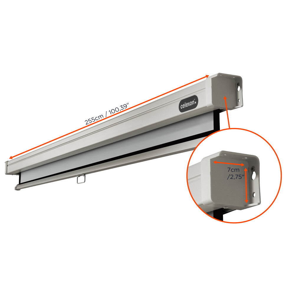 Manual de pantalla Celexon 118" profesional 240 x 180 cm 4:3