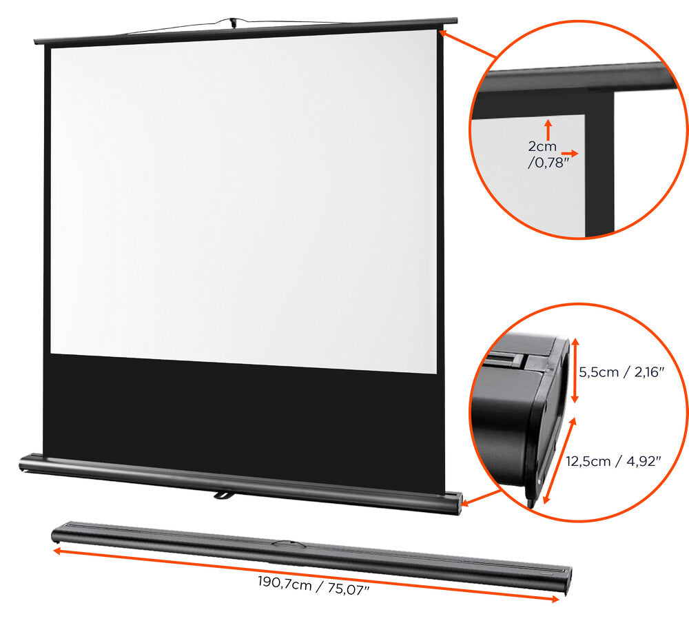 89" Celexon screen ultramobile professional 180 x 135cm 4:3