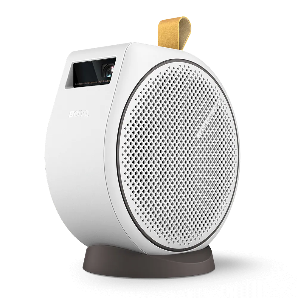 BenQ GV30 Portable Projector with Extra Bass Bluetooth Speaker