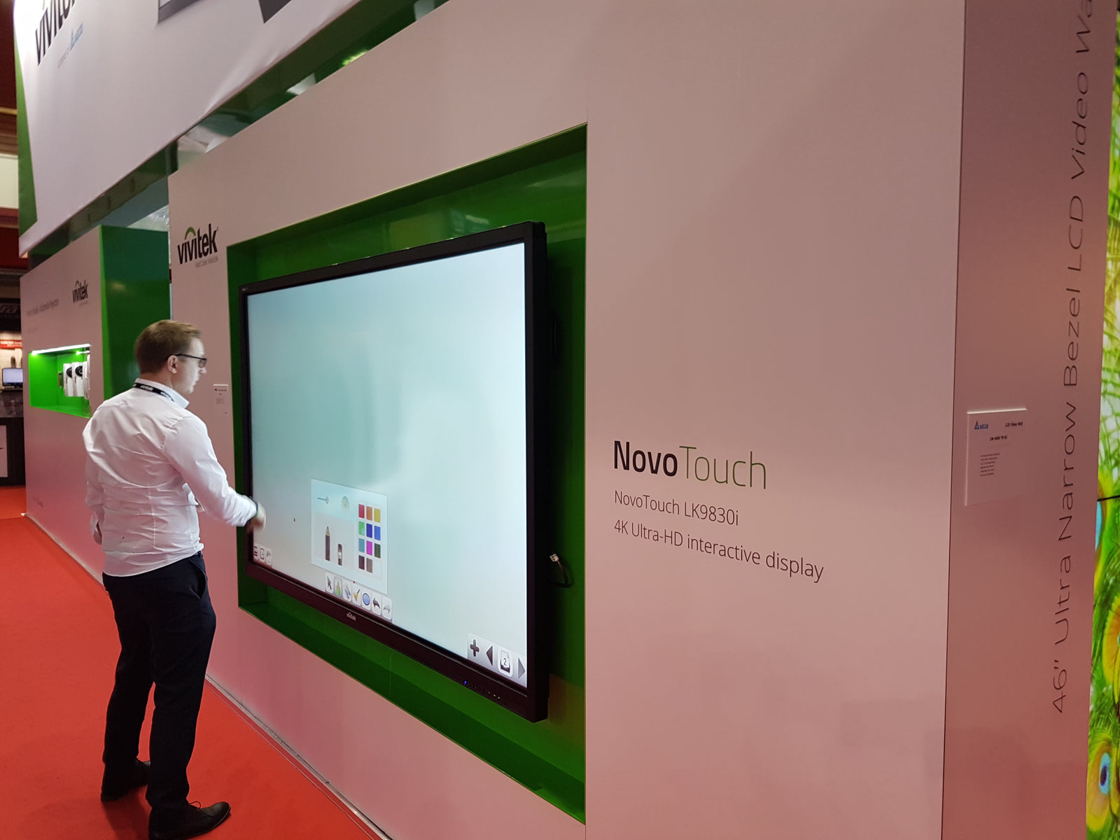 The Ultimate collaboration tool: Vivitek's NovoTouch panel