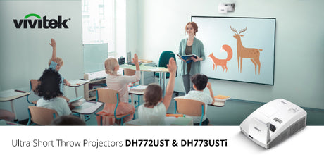 Vivitek Introduces 1080p Ultra Short Throw Education Projectors