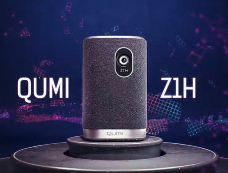 Qumi Z1H Portable Speaker Projector