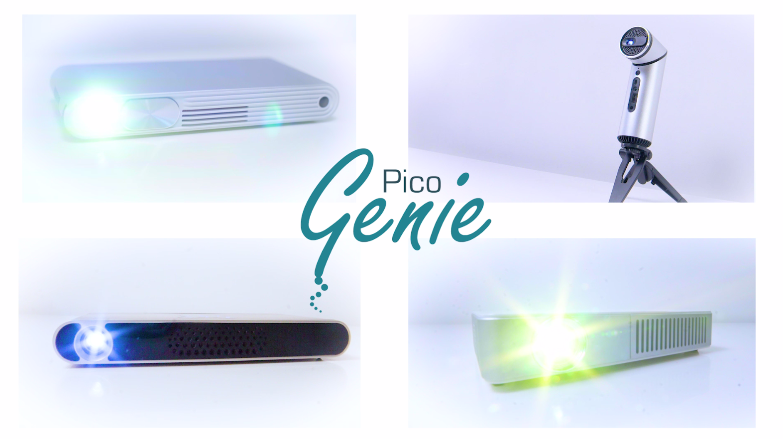 Pico Genie Launch 3 new amazing mini projectors