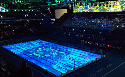 Olympics 2024 Projections and Projection Mapping