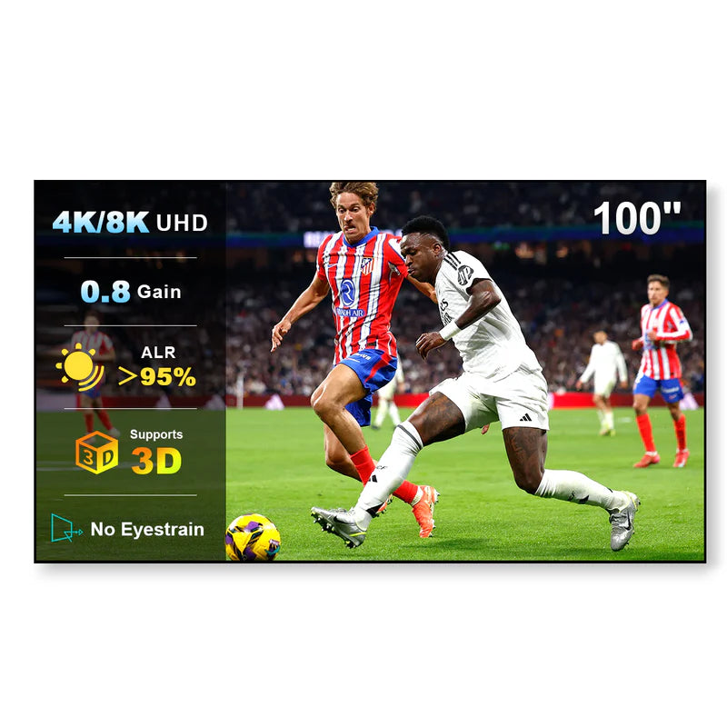NothingProjector Lenticular 4K ALR Projector Screen for Long/Standard Throw Projectors