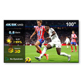 NothingProjector Lenticular 4K ALR Projector Screen for Long/Standard Throw Projectors