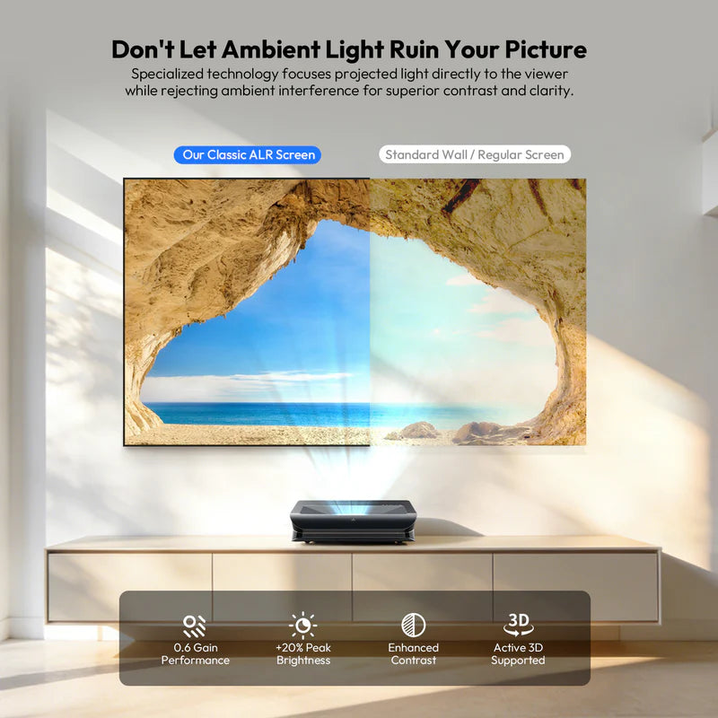 NothingProjector PET Crystal Classic 85% ALR UST Projector Screen