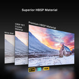 132" NothingProjector Seamless Lenticular 4K UST 95% ALR Projector Screen