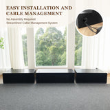 100-120" Shore Motorized Laser TV Assembled Cabinet