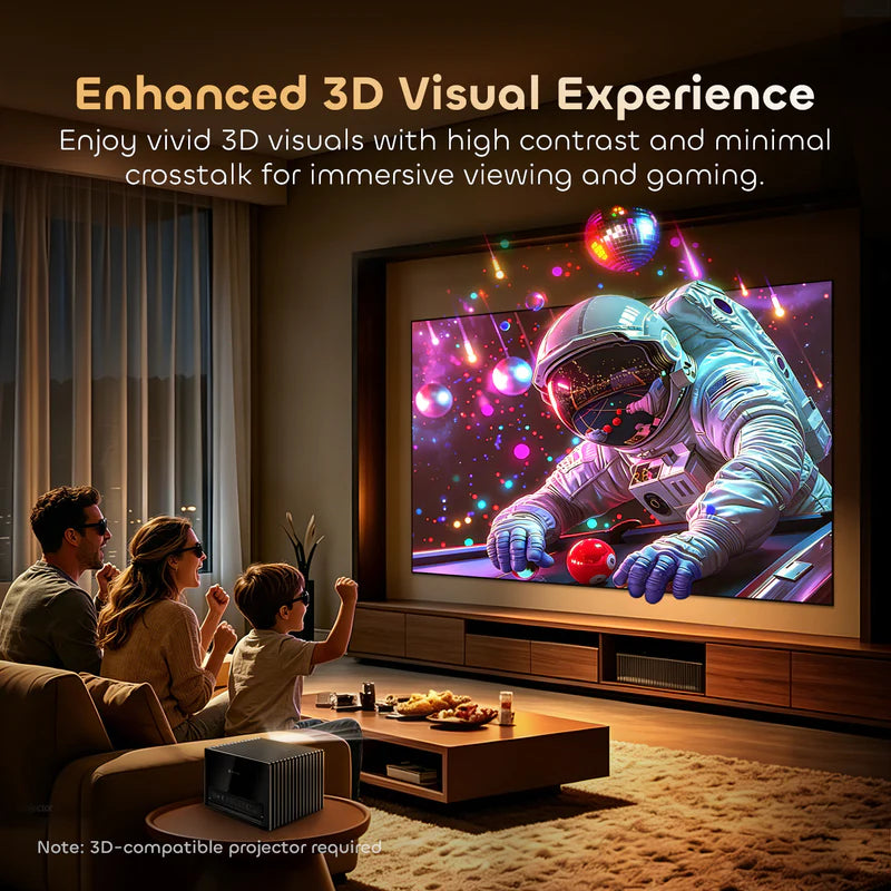 NothingProjector Lenticular 4K ALR Projector Screen for Long/Standard Throw Projectors