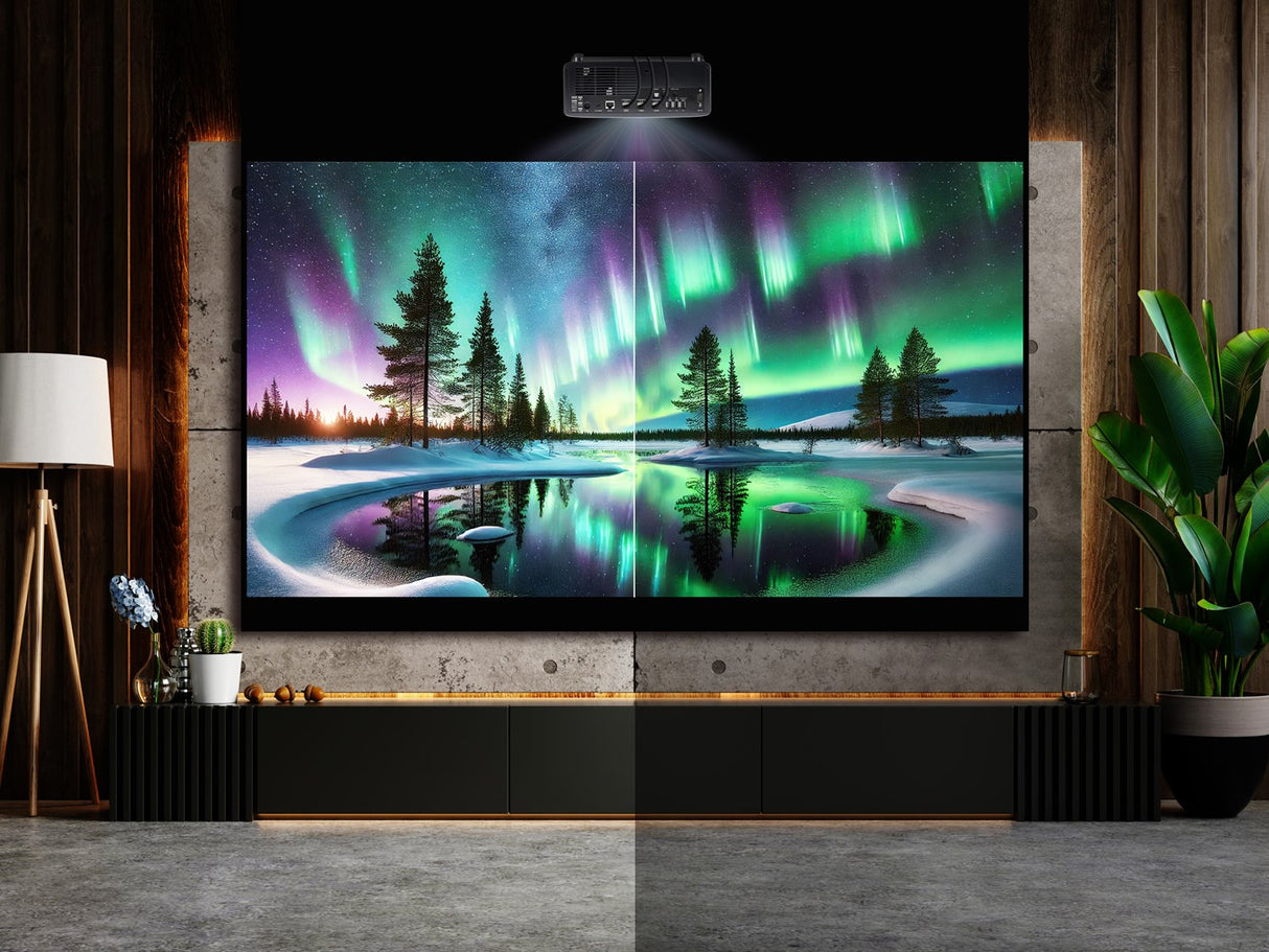 Optoma UHZ58LV Bright 4K UHD Dual Laser Home Entertainment Projector