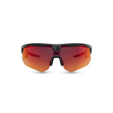 BleeqUp Ranger AI Sports Camera Glasses - Standard Lens - Black Frame Orange Lens
