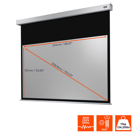 Celexon Projector screen Electric Professional Plus