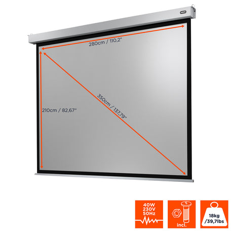 Celexon Projector screen Electric Professional Plus