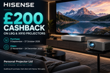 Hisense L9Q 3Laser UST 4k 5000 lms Projector (£200 cashback)