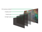 DELUXX Cinema High Contrast Fixed frame Screen SlimFrame - DARKVISION