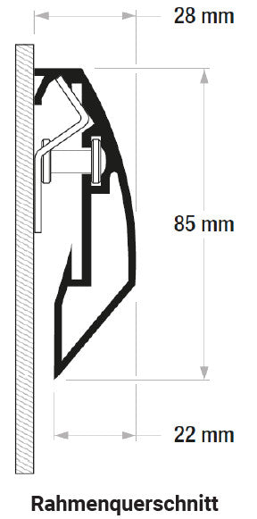 DELUXX Cinema High Contrast Frame Screen - DAYVISION ALR