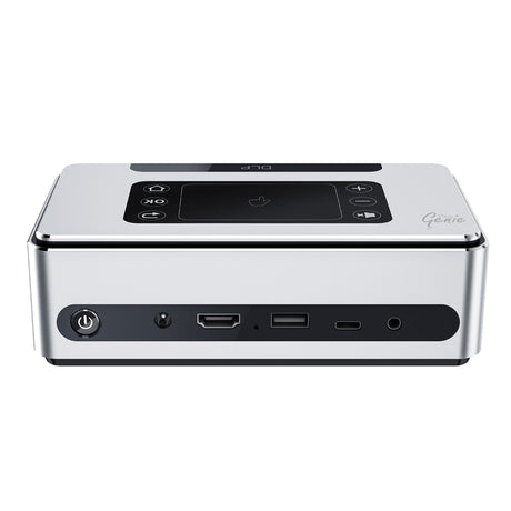 Pico Genie Impact 4.0 Plus, Ultra Portable LED Projector Back View