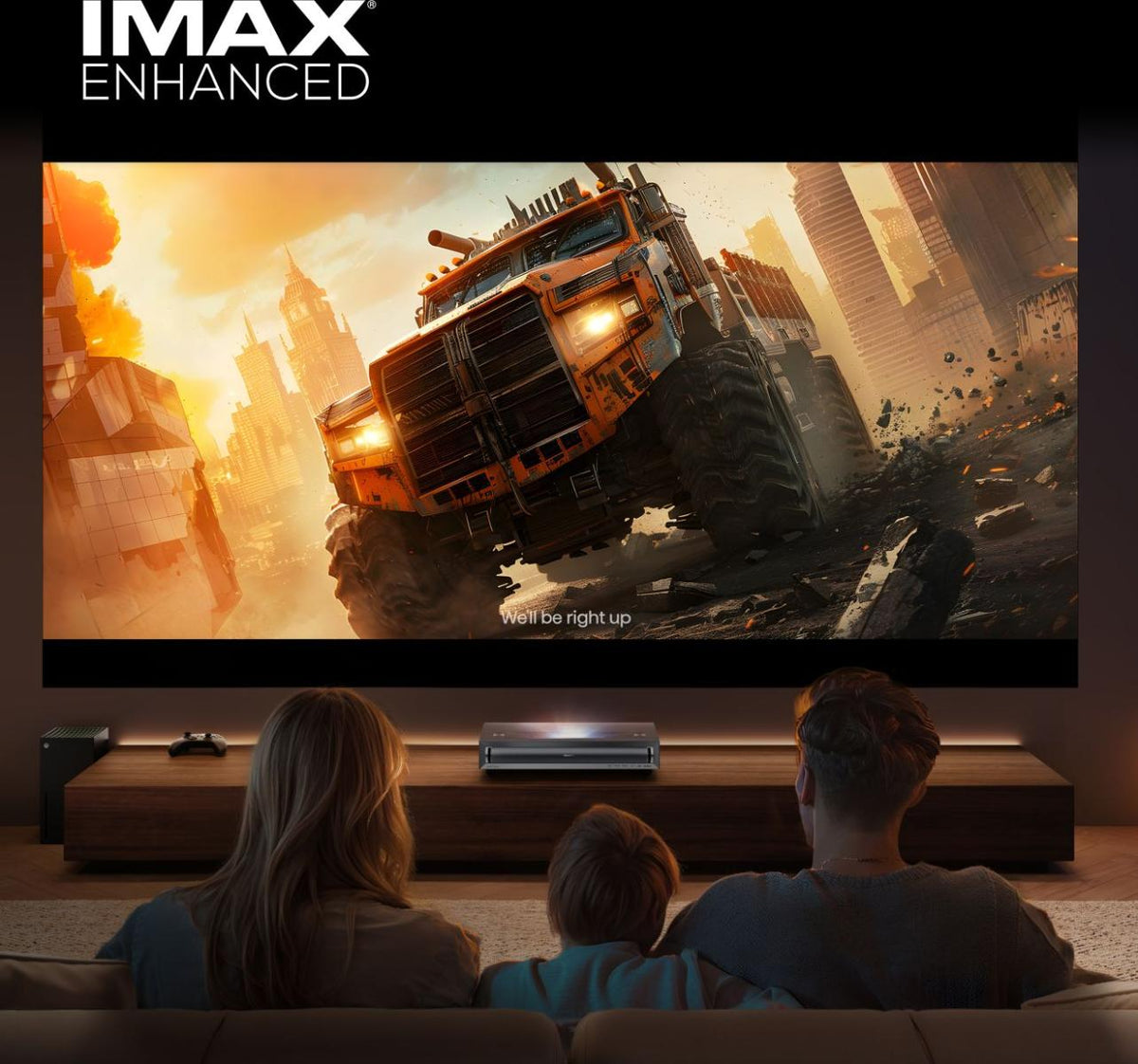 Hisense PX3-Pro 4K RGB triple laser ultra short throw projector