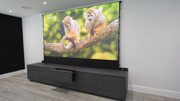 Customisable All-in-One Integrated Projector, Screen & Cabinet Cinema ...