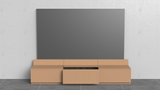 Maxlight Motorised White Oak Cabinet (For 90 - 120" VividStorm Screens)