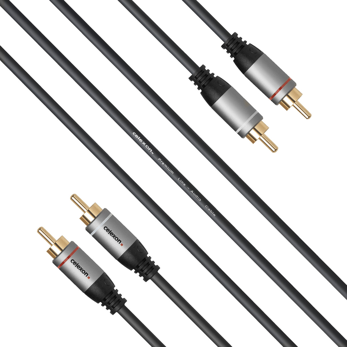 celexon 2x RCA stereo audio cable - Professional Line