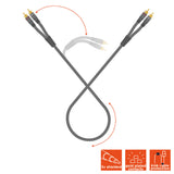 celexon 2x RCA stereo audio cable - Professional Line