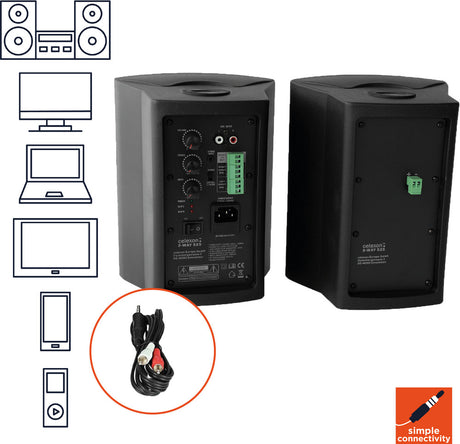 celexon Active speaker set 2-way 525-B