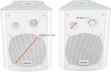 celexon Active speaker set 2-way 525-W