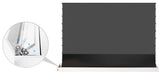 celexon CLR HomeCinema Plus UST High Contrast Electric Floor Projector Screen – White