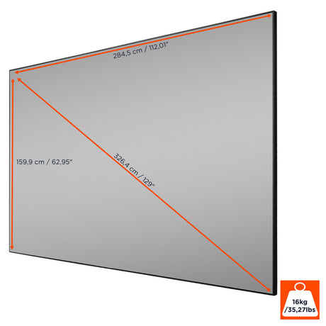 celexon CLR HomeCinema UST high contrast framed screen V2.0