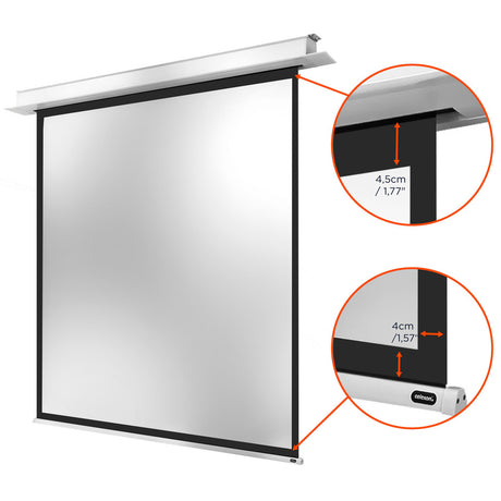 celexon Ceiling Recessed Electric Professional Plus Projector Screen