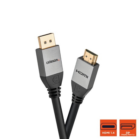 celexon DisplayPort to HDMI cable 4K - Professional Line