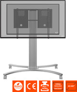 celexon Expert electric height adjustable display trolley Adjust-4286MS