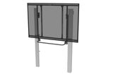 celexon Expert manual 2-column pylon system Adjust-W for 75" displays