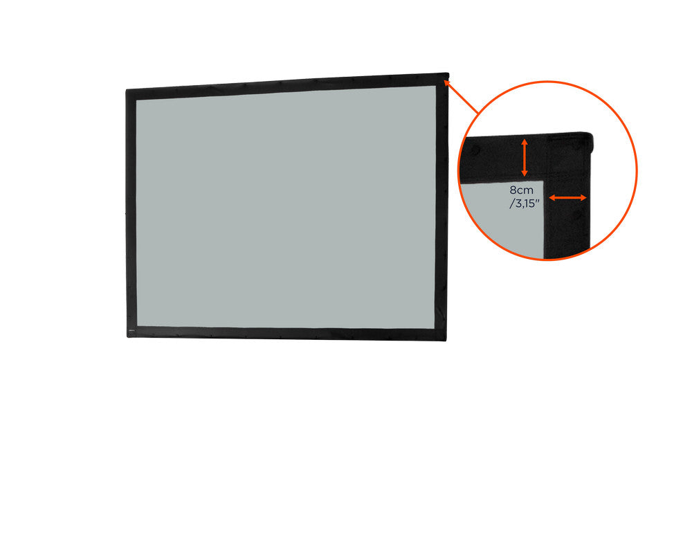 celexon Fabric for Folding Frame Mobile Expert - Rear projection