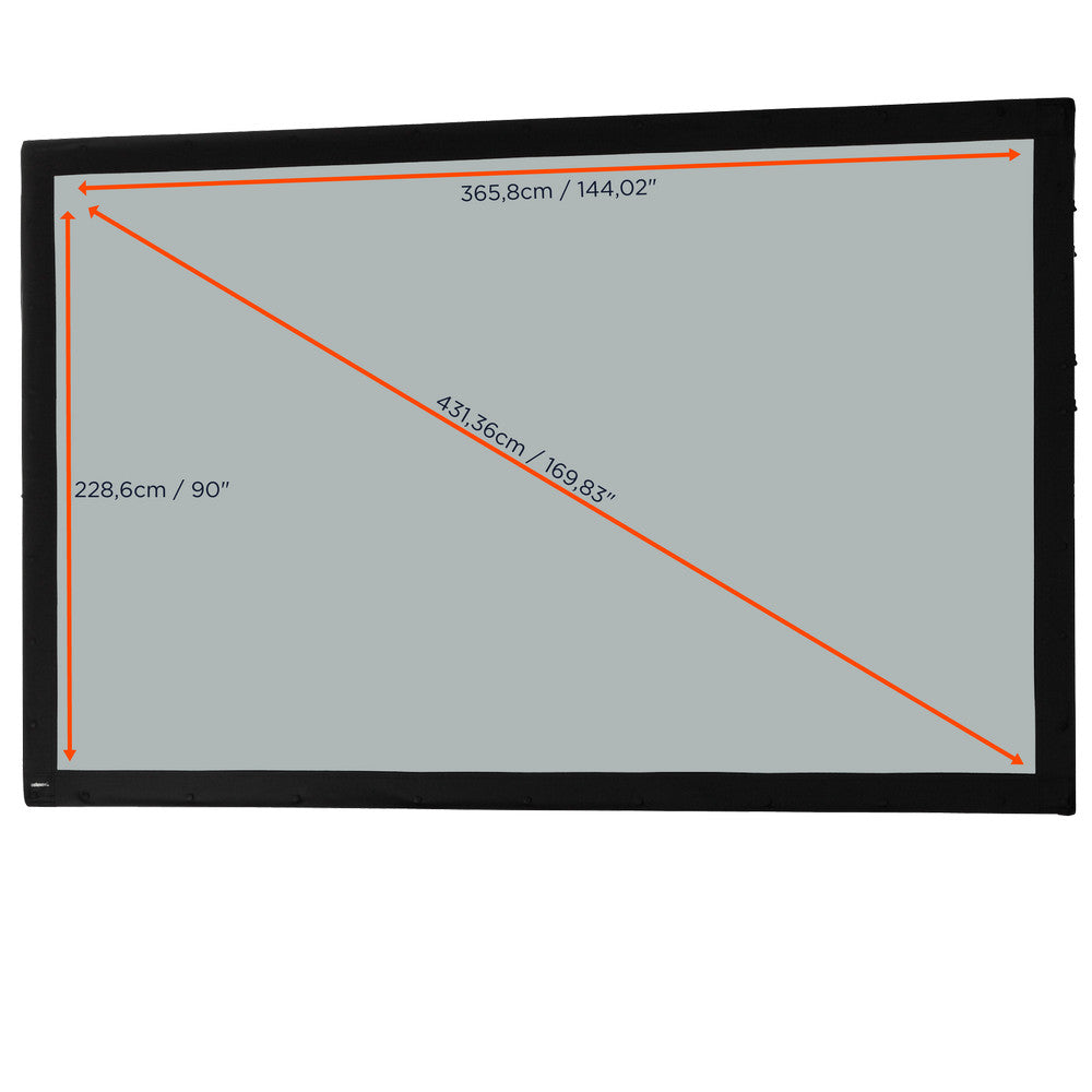 celexon Fabric for Folding Frame Mobile Expert - - Rear projection